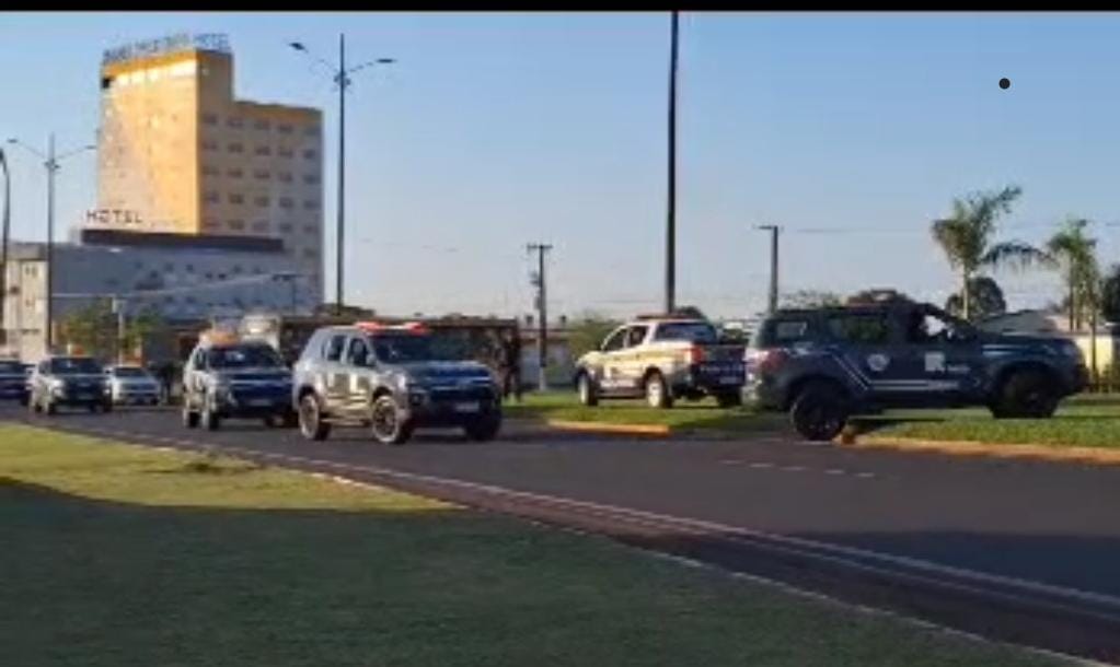 Homens da Rota chegam a Ponta Porã Homens da Rota chegam a Ponta Porã