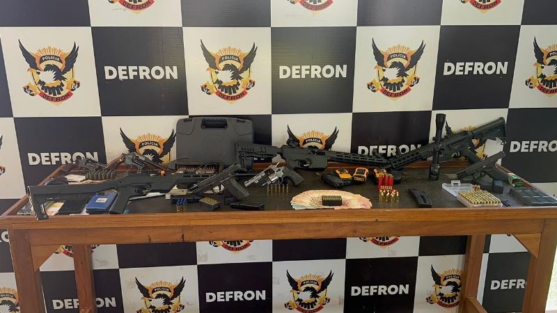 Policia realiza 'Operação Silent Hill' em Amambai Policia realiza 'Operação Silent Hill' em Amambai