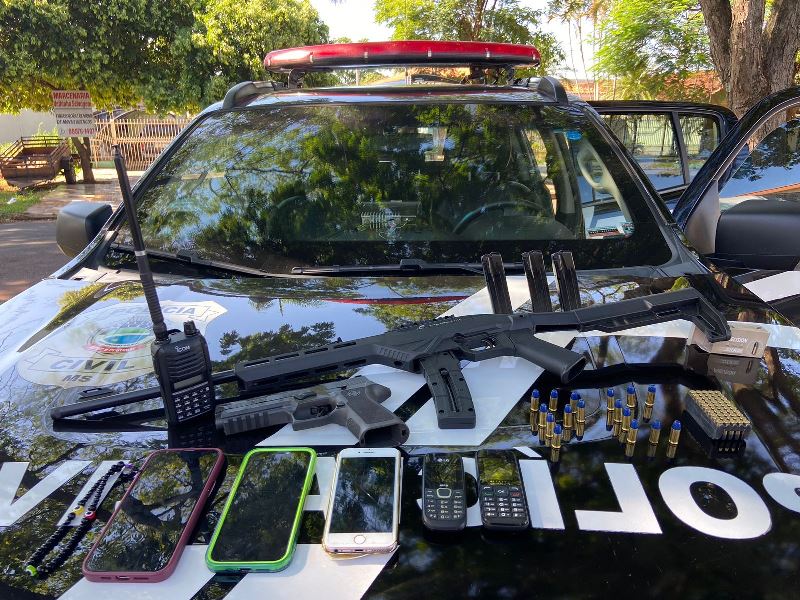 Policia realiza 'Operação Silent Hill' em Amambai Policia realiza 'Operação Silent Hill' em Amambai