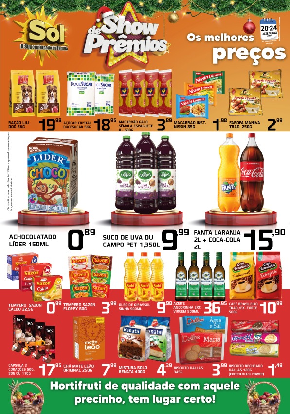 Supermercado Sol e as ofertas da quinta verde Supermercado Sol e as ofertas da quinta verde