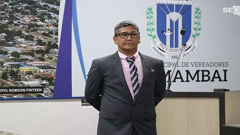 Jota Roberto assume cadeira no Legislativo de Amambai Jota Roberto assume cadeira no Legislativo de Amambai