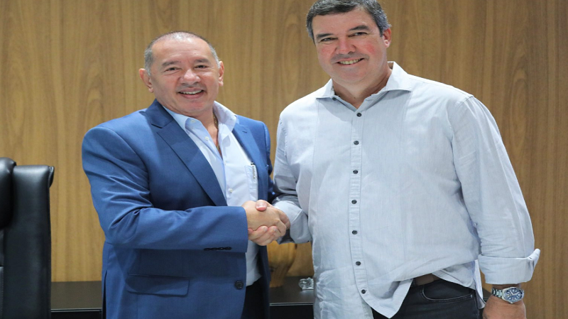 Presidente da ALEMS assume MS como governador em exercício até dia 1° de janeiro de 2024 Presidente da ALEMS assume MS como governador em exercício até dia 1° de janeiro de 2024