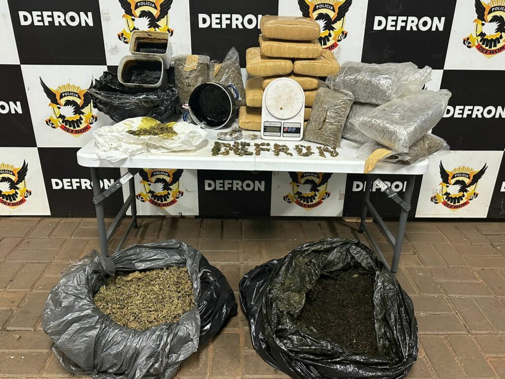 Polícia desarticula laboratório de haxixe em Ponta Porã