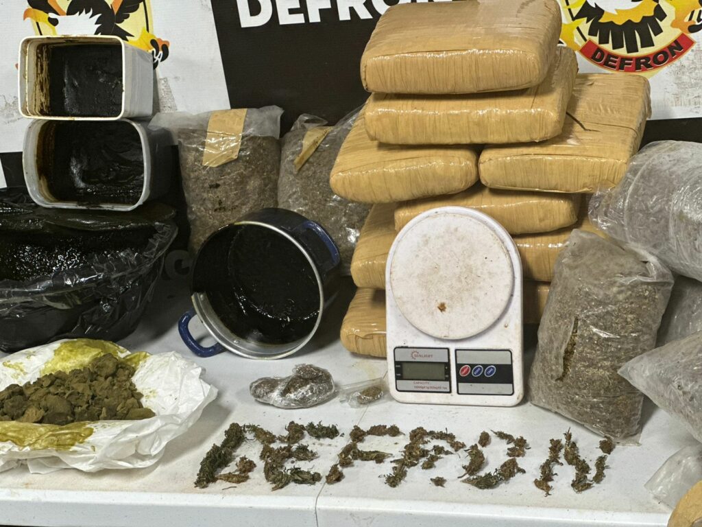 Polícia desarticula laboratório de haxixe em Ponta Porã