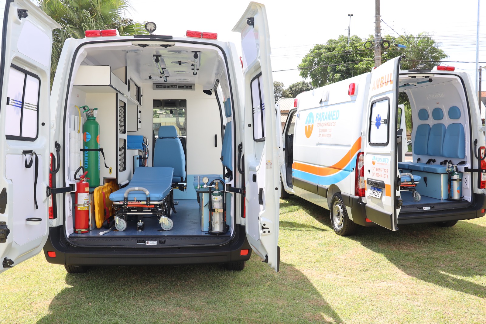 Saúde de Ponta Porã recebe novas ambulâncias Saúde de Ponta Porã recebe novas ambulâncias