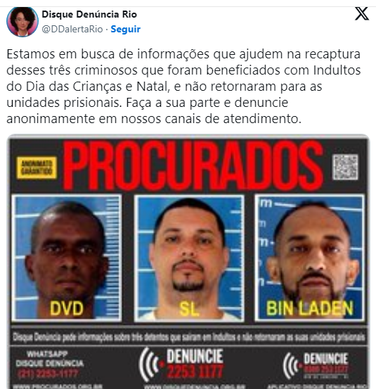 Mais de 600 são presos por descumprirem regras da saidinha em SP Mais de 600 são presos por descumprirem regras da saidinha em SP