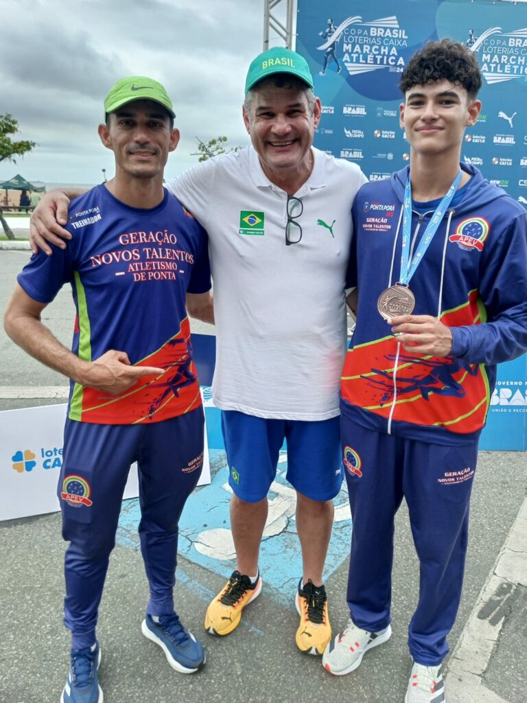 Atletismo de Ponta conquista bronze na Copa Brasil Loterias Caixa Marcha Atlética no ES Atletismo de Ponta conquista bronze na Copa Brasil Loterias Caixa Marcha Atlética no ES