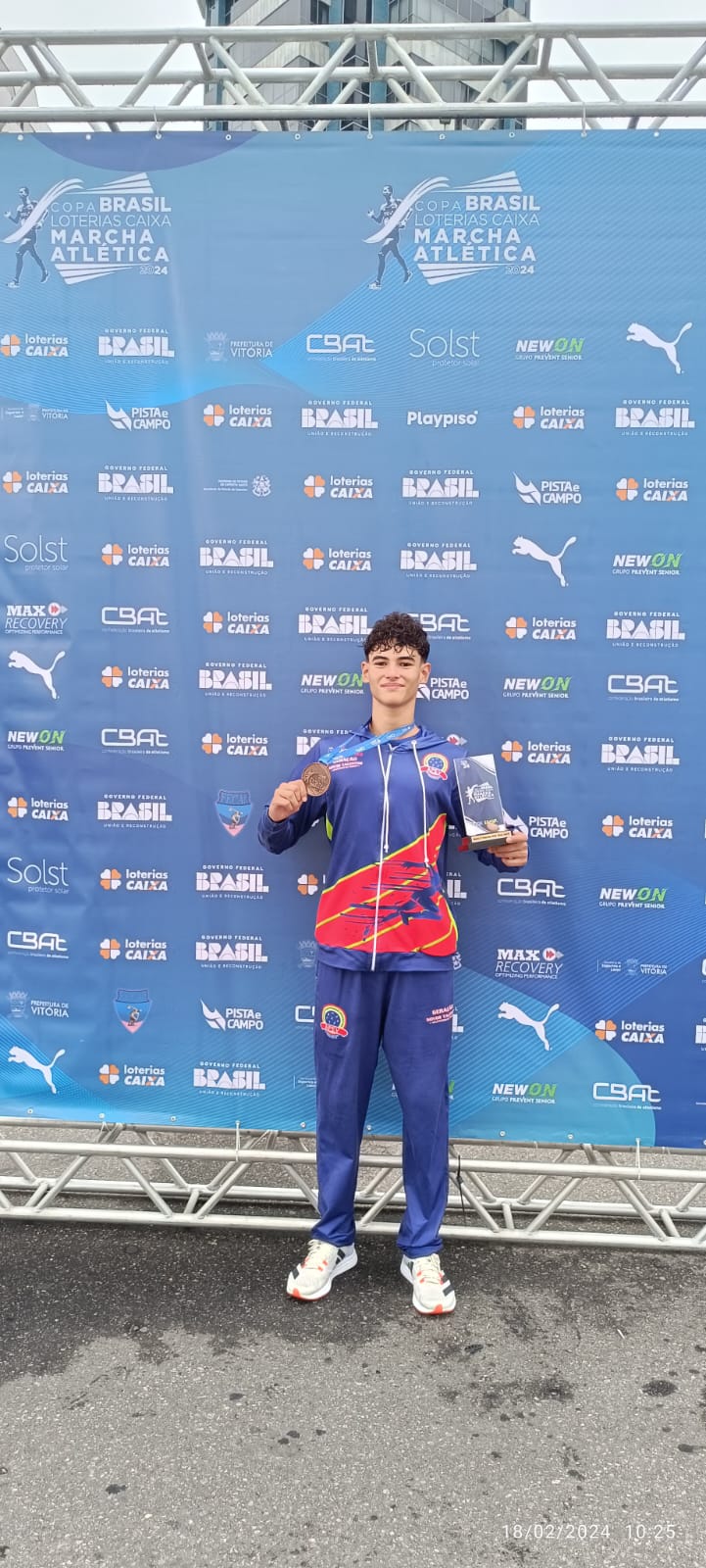 Atletismo de Ponta conquista bronze na Copa Brasil Loterias Caixa Marcha Atlética no ES Atletismo de Ponta conquista bronze na Copa Brasil Loterias Caixa Marcha Atlética no ES