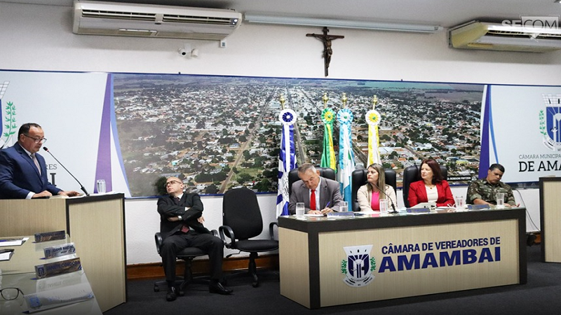Abertura do Ano Legislativo em Amambai destaca conquistas e parcerias Abertura do Ano Legislativo em Amambai destaca conquistas e parcerias