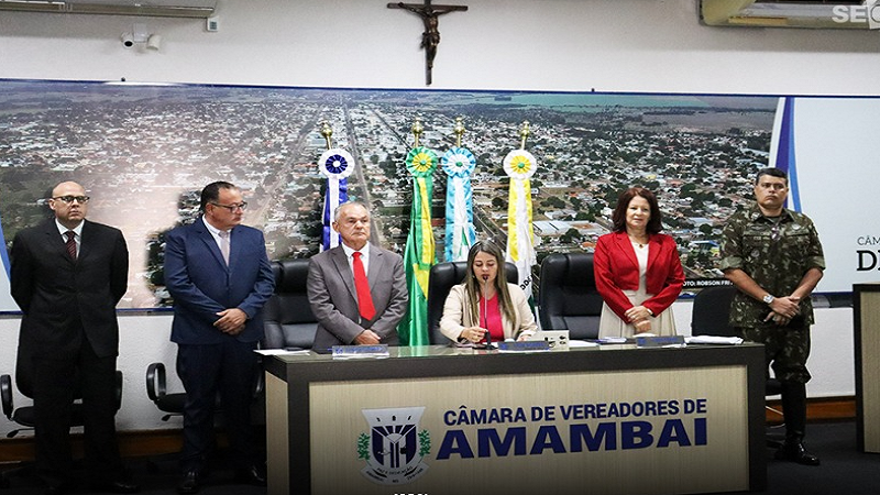 Abertura do Ano Legislativo em Amambai destaca conquistas e parcerias Abertura do Ano Legislativo em Amambai destaca conquistas e parcerias