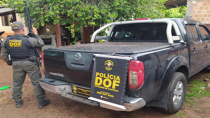 Itaquiraí: Policia recupera camionete com registro criminal no Rio de Janeiro