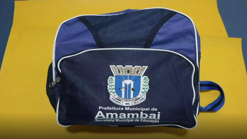 Prefeitura de Amambai inicia entrega de Kits Escolares e mochilas para estudantes da rede municipal
