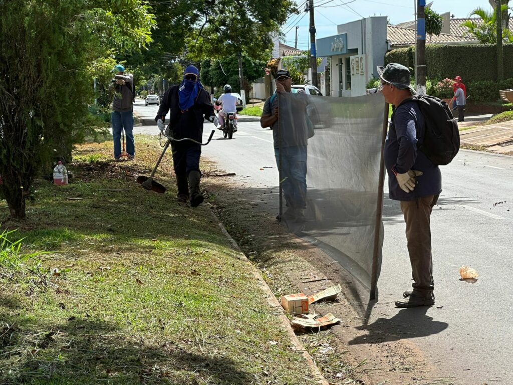 Secretaria de Obras atua em diversas frentes de trabalho nesta semana em Ponta Porã