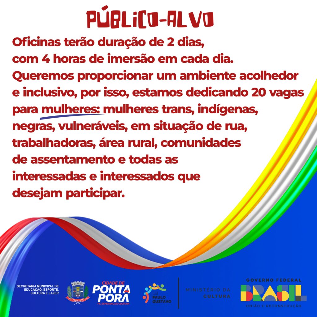 Oficina de Culinária Fronteiriça chega a Ponta Porã para enriquecer o paladar e valorizar a cultura local Oficina de Culinária Fronteiriça chega a Ponta Porã para enriquecer o paladar e valorizar a cultura local