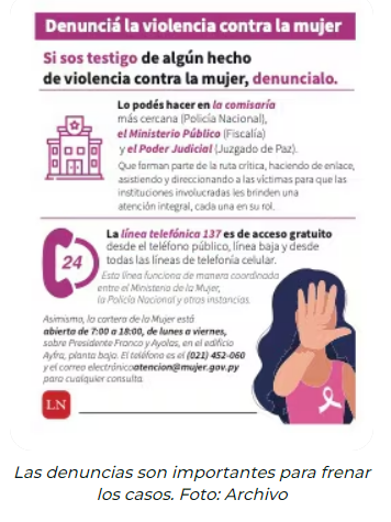Violencia contra la mujer es uno de los hechos más denunciados, afirma la Fiscalía Violencia contra la mujer es uno de los hechos más denunciados, afirma la Fiscalía