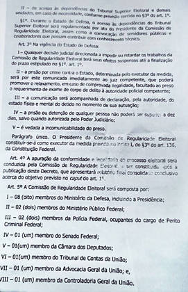 Ex-comandante do Exército diz que minuta apresentada por Bolsonaro era igual à encontrada com Torres Ex-comandante do Exército diz que minuta apresentada por Bolsonaro era igual à encontrada com Torres
