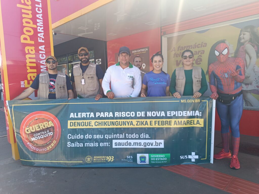 Dia D: Ponta Porã se destaca no combate contra a Dengue Dia D: Ponta Porã se destaca no combate contra a Dengue