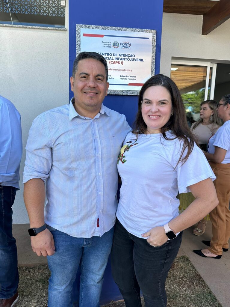 Ponta Porã: El alcalde Eduardo Campos entrega el CAPS I a la comunidad