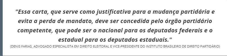 Janela para candidatos trocarem de partido e disputarem eleições abre nesta quinta (7) Janela para candidatos trocarem de partido e disputarem eleições abre nesta quinta (7)