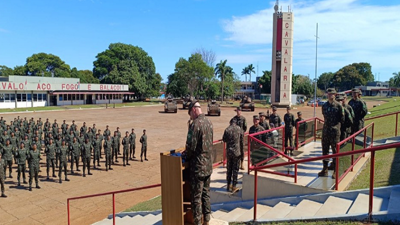 Iguatemi: Reativado Esquadrão de Cavalaria Mecanizado de Fronteira Iguatemi: Reativado Esquadrão de Cavalaria Mecanizado de Fronteira