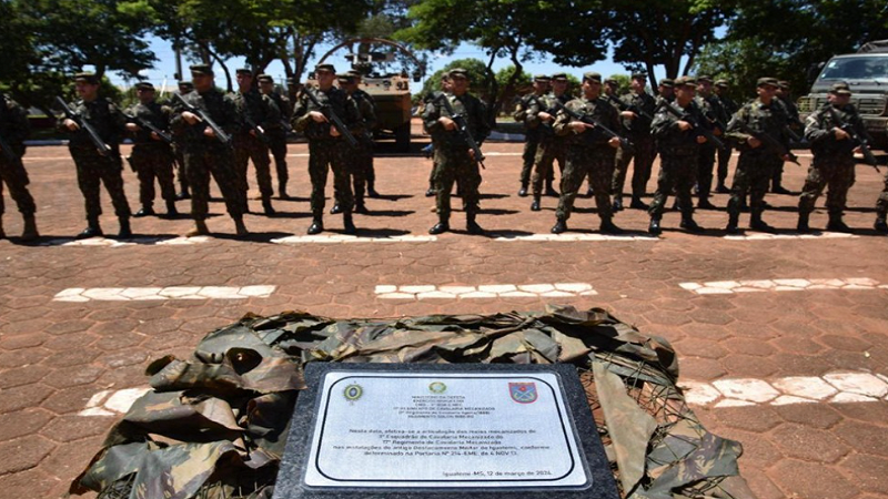 Iguatemi: Reativado Esquadrão de Cavalaria Mecanizado de Fronteira Iguatemi: Reativado Esquadrão de Cavalaria Mecanizado de Fronteira