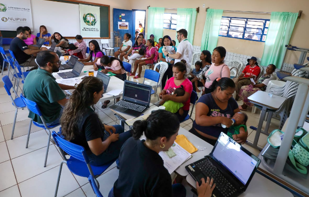 3º MS em Ação leva sorrisos, cidadania, justiça e direitos a indígenas de Paranhos