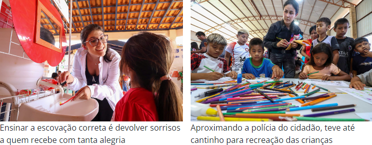 3º MS em Ação leva sorrisos, cidadania, justiça e direitos a indígenas de Paranhos