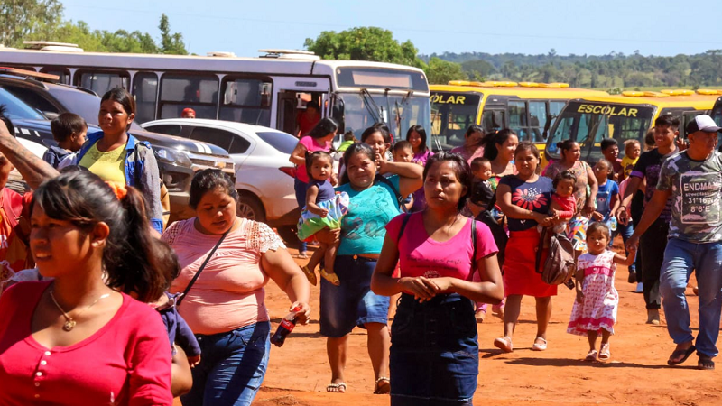 3º MS em Ação leva sorrisos, cidadania, justiça e direitos a indígenas de Paranhos