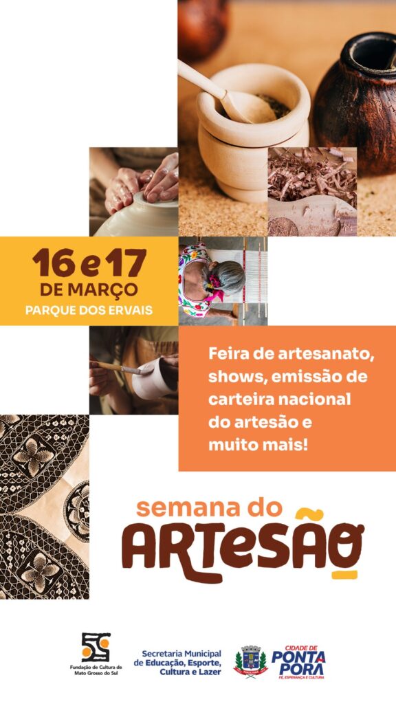 Fundação de Cultura realiza Renovação e Emissão de Carteira de Artesão em Ponta Porã Fundação de Cultura realiza Renovação e Emissão de Carteira de Artesão em Ponta Porã
