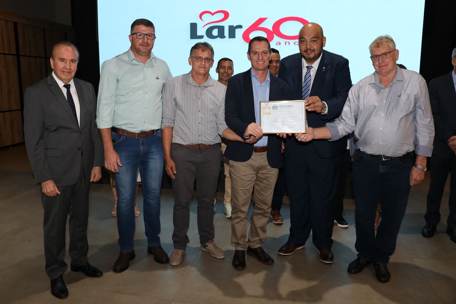 Presidente da Lar Cooperativa recebe título de “Cidadão Pontaporanense” Presidente da Lar Cooperativa recebe título de “Cidadão Pontaporanense”