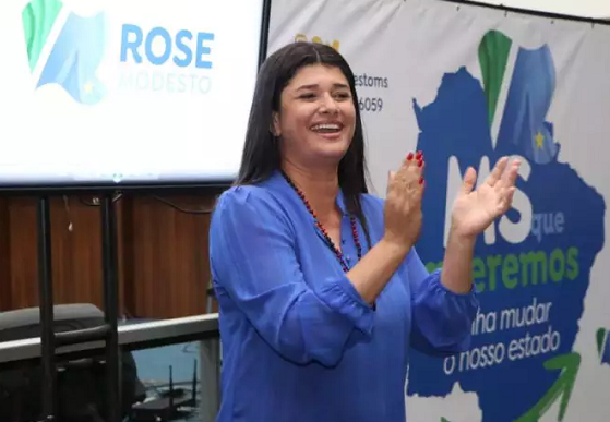 União Brasil confirma Rose Modesto como pré-candidata à prefeitura de Campo Grande