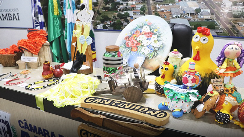 Amambai: Artesãos recebem Carteira Nacional Amambai: Artesãos recebem Carteira Nacional
