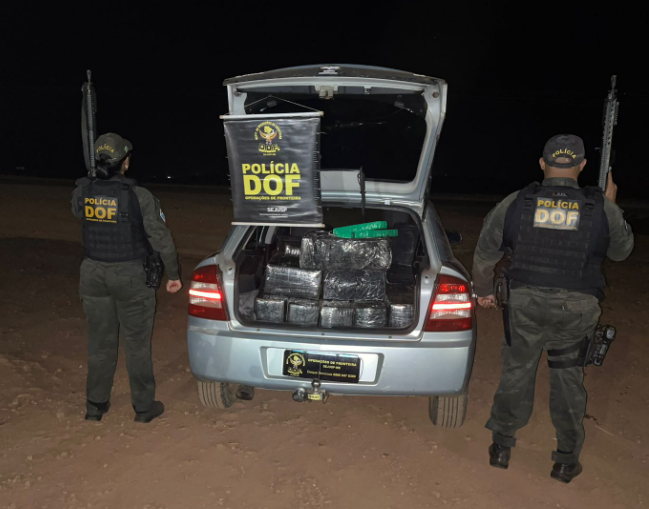 Bataguassu: Homem que seguia para Santos com pasta-base de cocaína é preso pelo DOF