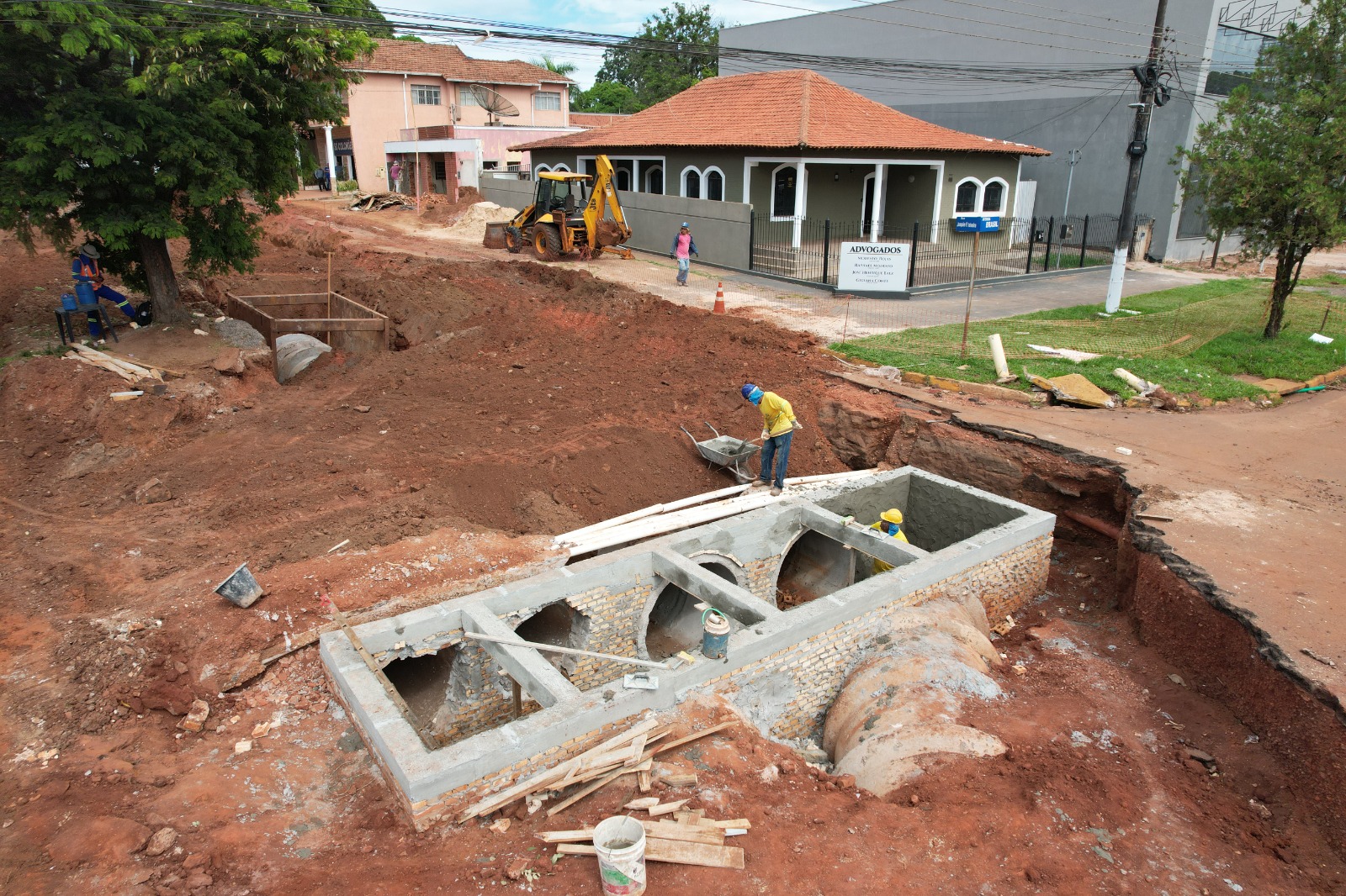 Ponta Porã: Para conter inundações, Prefeitura executa 20 km de redes de drenagem na área central