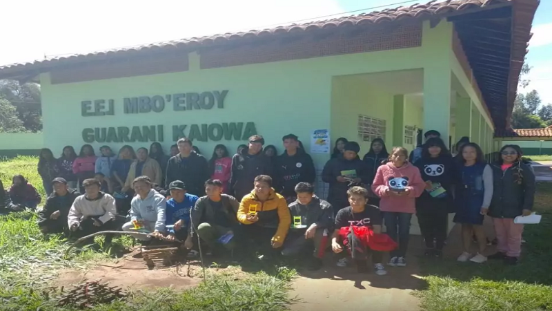 Amambai: Estudantes indígenas participam de oficinas sobre inovação e tecnologia Amambai: Estudantes indígenas participam de oficinas sobre inovação e tecnologia