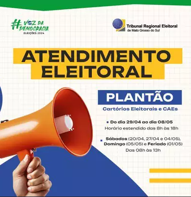 Com prazo se encerrando, eleitor contará com plantão especial para ter título Com prazo se encerrando, eleitor contará com plantão especial para ter título