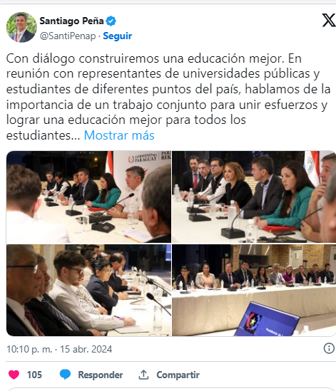 “Con diálogo construiremos una educación mejor”, destaca Peña “Con diálogo construiremos una educación mejor”, destaca Peña