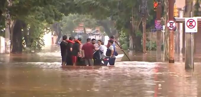 Chuvas no Rio Grande do Sul: mais de 10 mil pessoas foram resgatadas, mas ainda há moradores ilhados