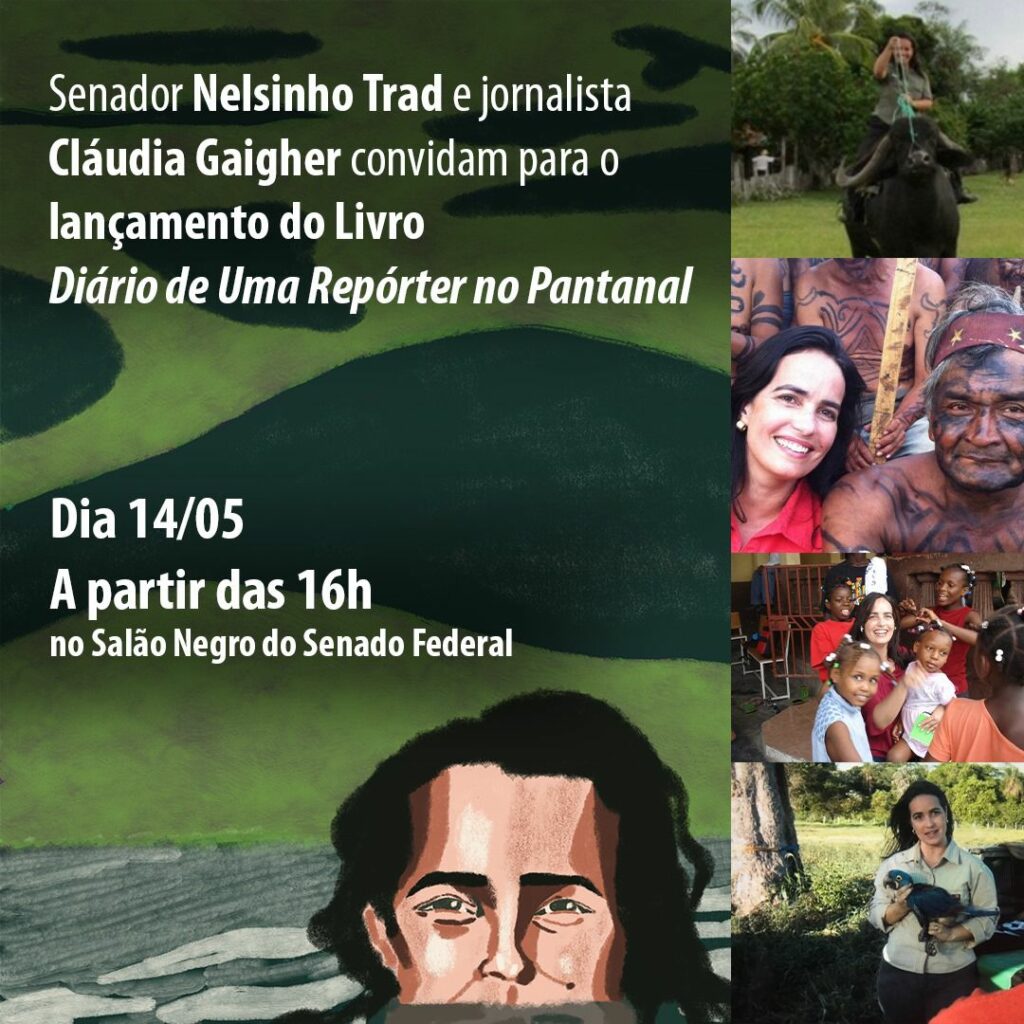 Jornalista Cláudia Gaigher lança livro na próxima terça no Senado Federal Jornalista Cláudia Gaigher lança livro na próxima terça no Senado Federal