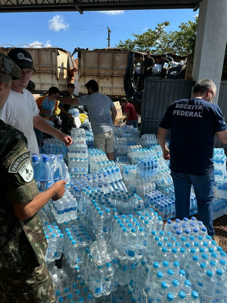 Primeira carreta com ajuda humanitária de Ponta Porã ao RS parte hoje