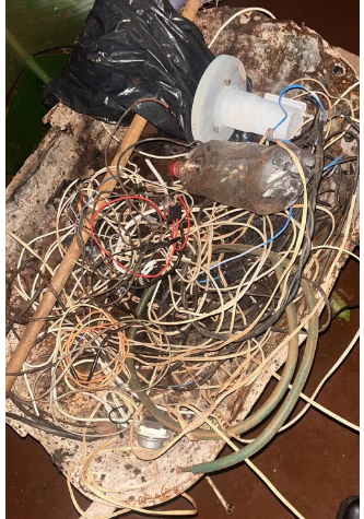 Operação contra furto de fios prende quatro pessoas em flagrante no interior de MS Operação contra furto de fios prende quatro pessoas em flagrante no interior de MS