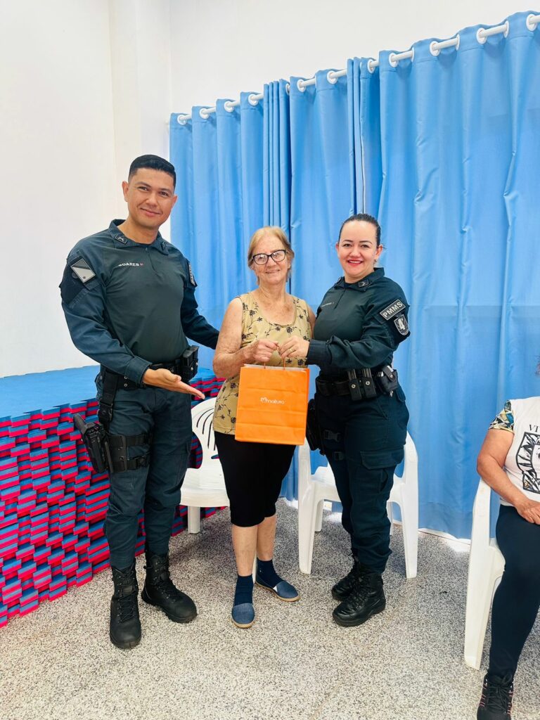PROMUSE do 4º BPM leva conscientização sobre violência contra idosos ao CRAS do Ipê dois em Ponta Porã PROMUSE do 4º BPM leva conscientização sobre violência contra idosos ao CRAS do Ipê dois em Ponta Porã
