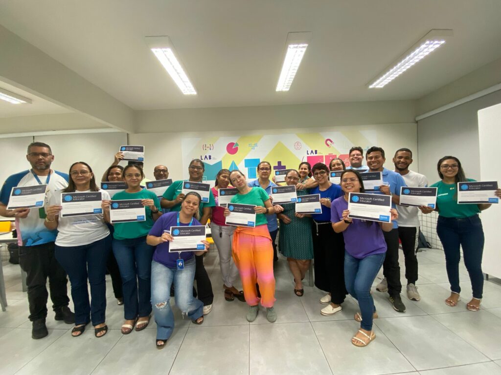 Educação tecnológica na prática: professores da Rede Sesi de MS recebem capacitação da Microsoft Educação tecnológica na prática: professores da Rede Sesi de MS recebem capacitação da Microsoft