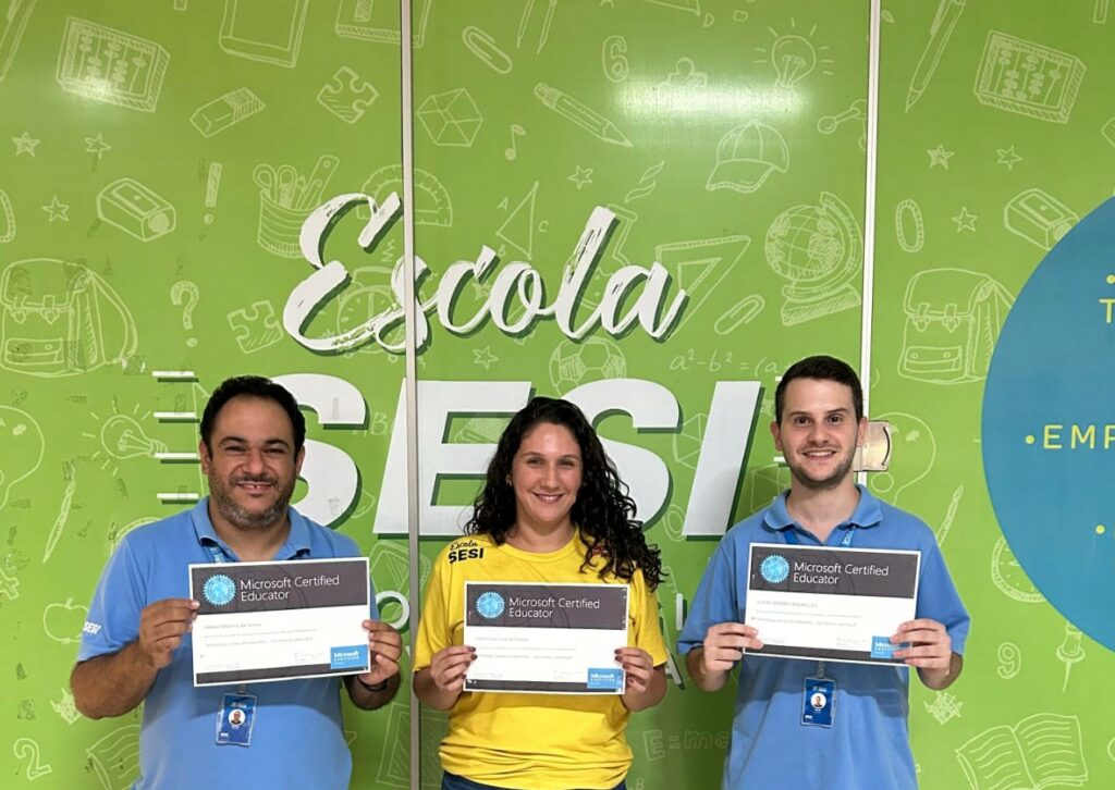Educação tecnológica na prática: professores da Rede Sesi de MS recebem capacitação da Microsoft Educação tecnológica na prática: professores da Rede Sesi de MS recebem capacitação da Microsoft