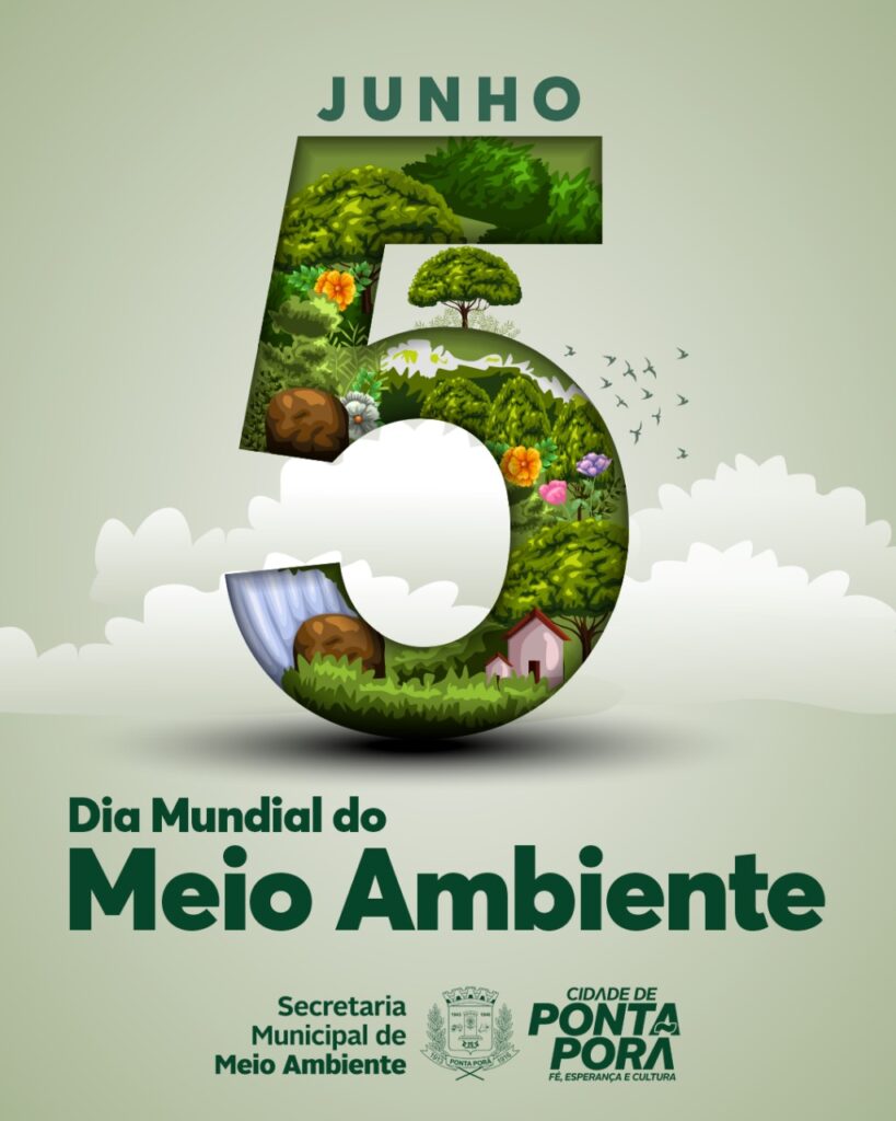 Prefeitura comemora Dia Mundial do Meio Ambiente e distribui mudas de árvores em Ponta Porã