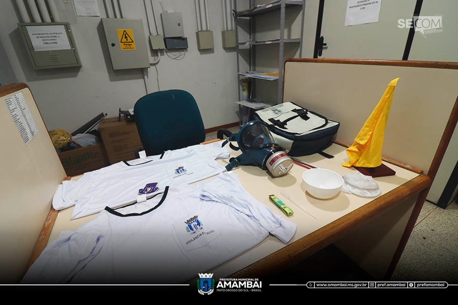 Amambai: Prefeitura entrega EPIs, uniformes, mochilas e equipamentos aos agentes de endemias Amambai: Prefeitura entrega EPIs, uniformes, mochilas e equipamentos aos agentes de endemias