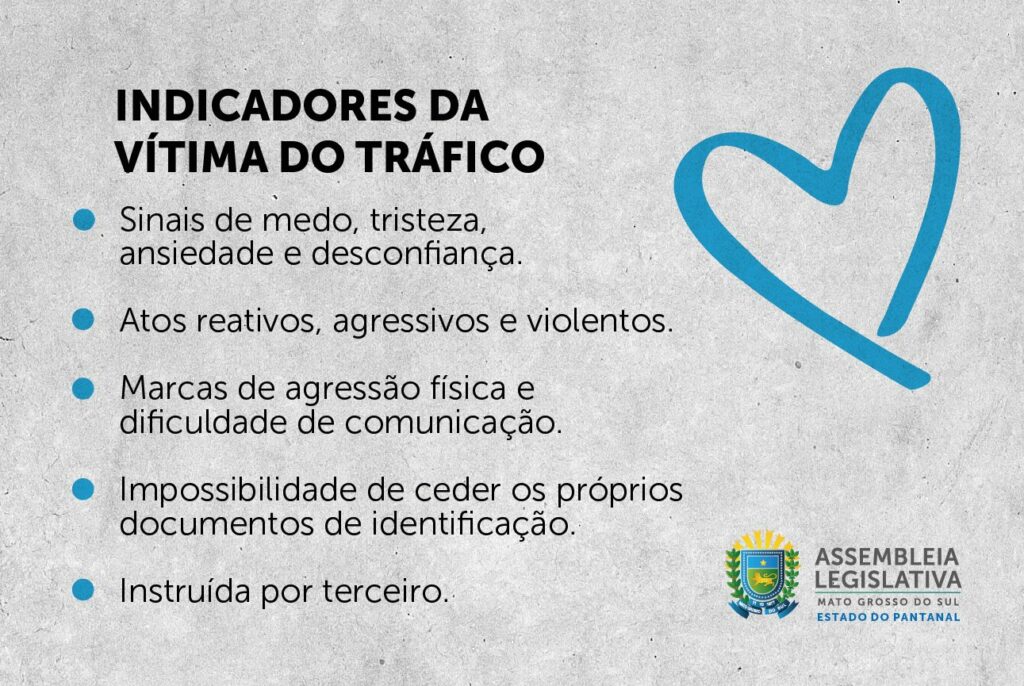 Campanha Coração Azul: ALEMS conscientiza sobre o tráfico humano Campanha Coração Azul: ALEMS conscientiza sobre o tráfico humano