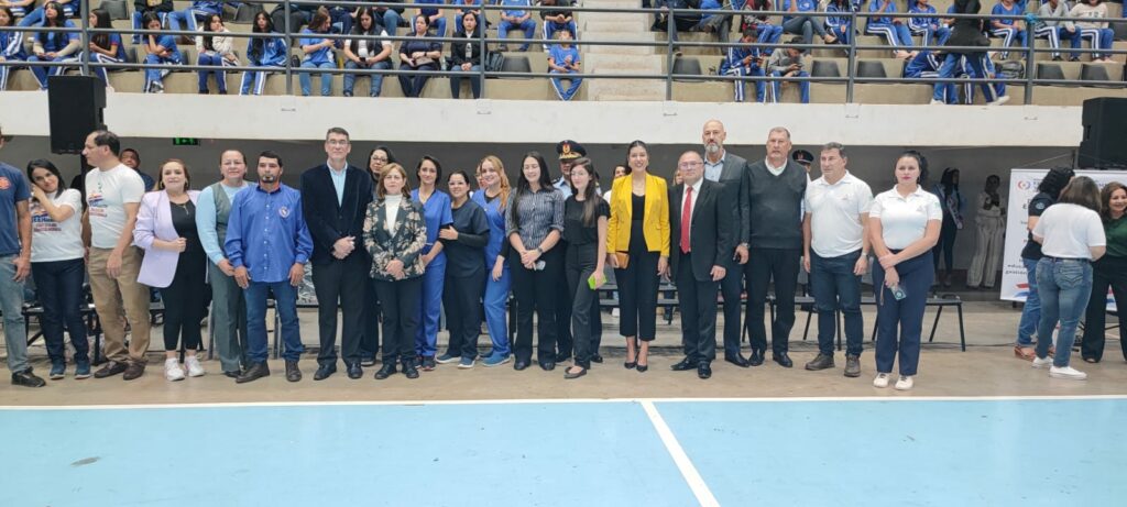 UCP prestigia abertura dos Jogos Escolares do Paraguai, fase Pedro Juan UCP prestigia abertura dos Jogos Escolares do Paraguai, fase Pedro Juan