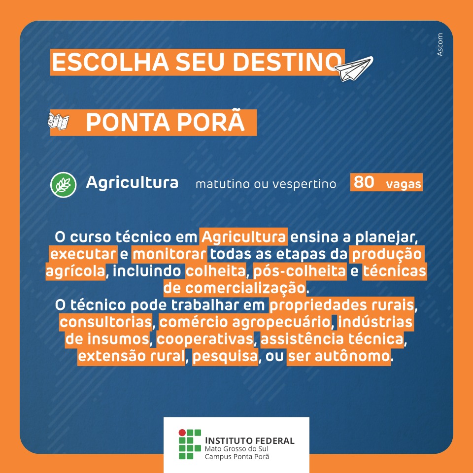 Aberto prazo de inscrição para cursos técnicos integrados Aberto prazo de inscrição para cursos técnicos integrados