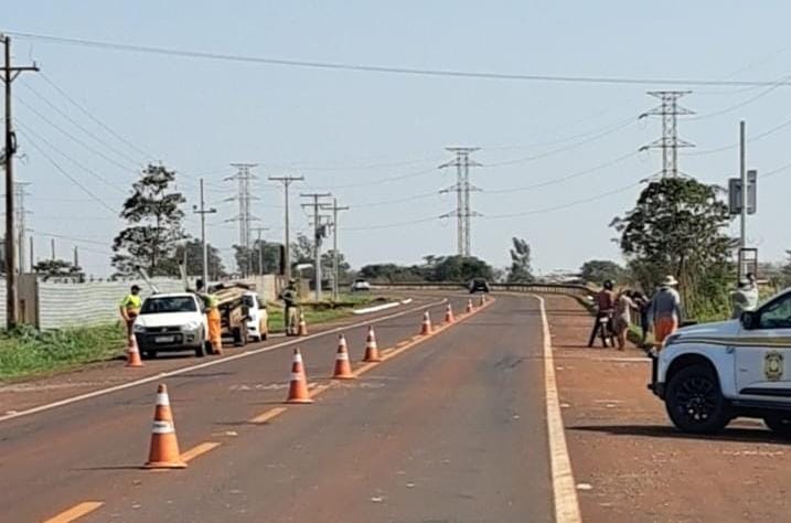 Detran atende Lia Nogueira e implanta redutor de velocidade no Anel Viário em Dourados